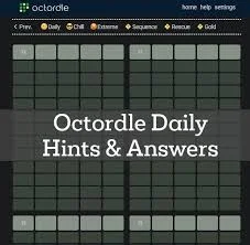 Octordle Answer Today 28 March 2025