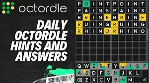 Octordle Answer Today 11 April 2025