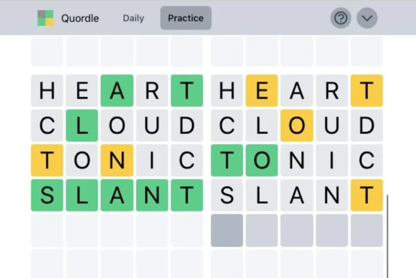 Quordle Answer Today 25 April 2025